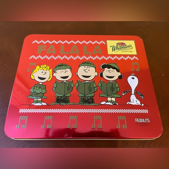Whitmans Other - Whitman's Sampler Peanuts Holiday Tin
